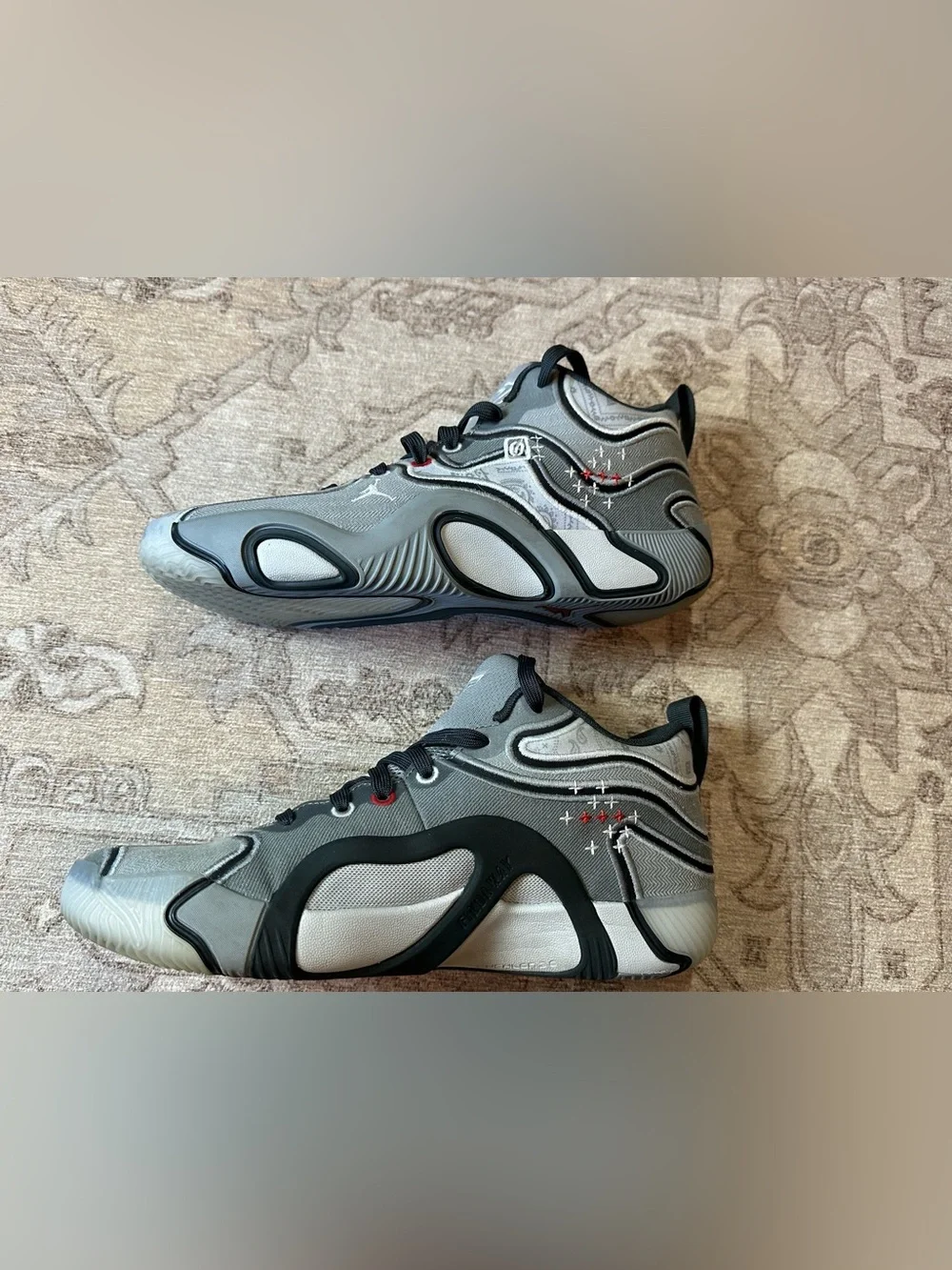 Mens Nike Air Jordan Tatum 3 Particle Grey Tint